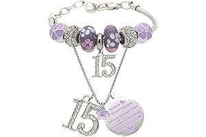 The Timeless Treasure: 15th Birthday Bracelet and Necklace Set