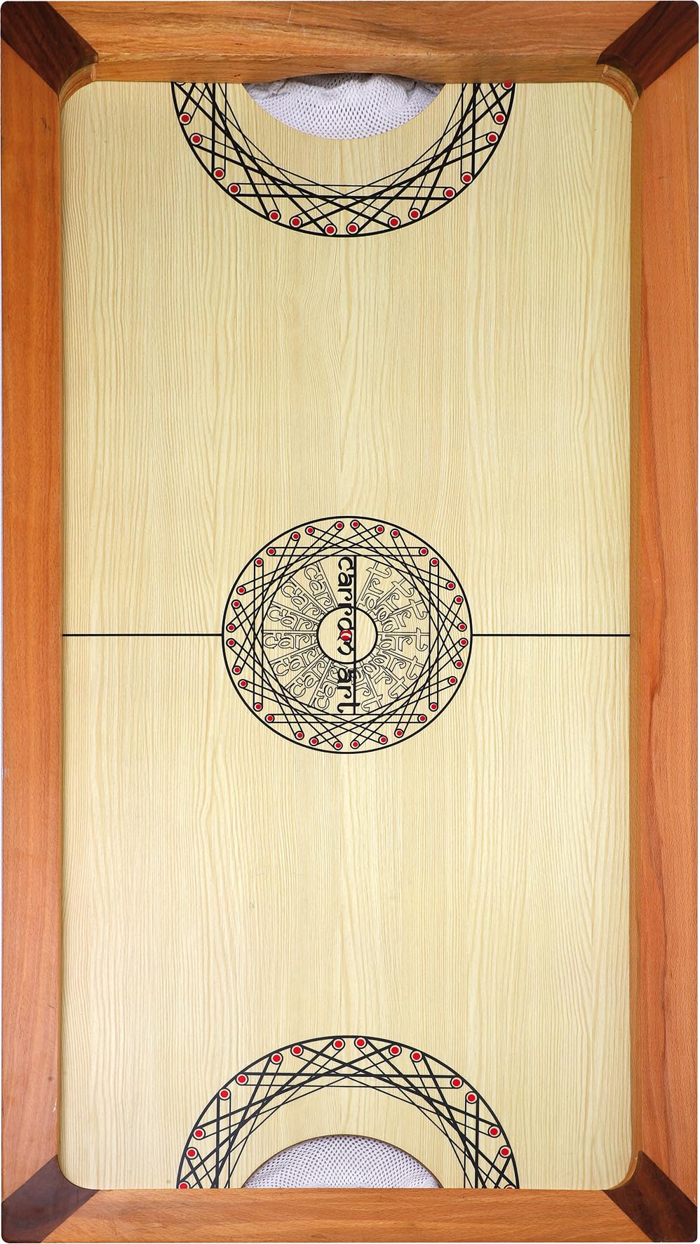 Carrom Art | Le Shuffle Puck ou Air Hockey Mango - 90 x 45 cm