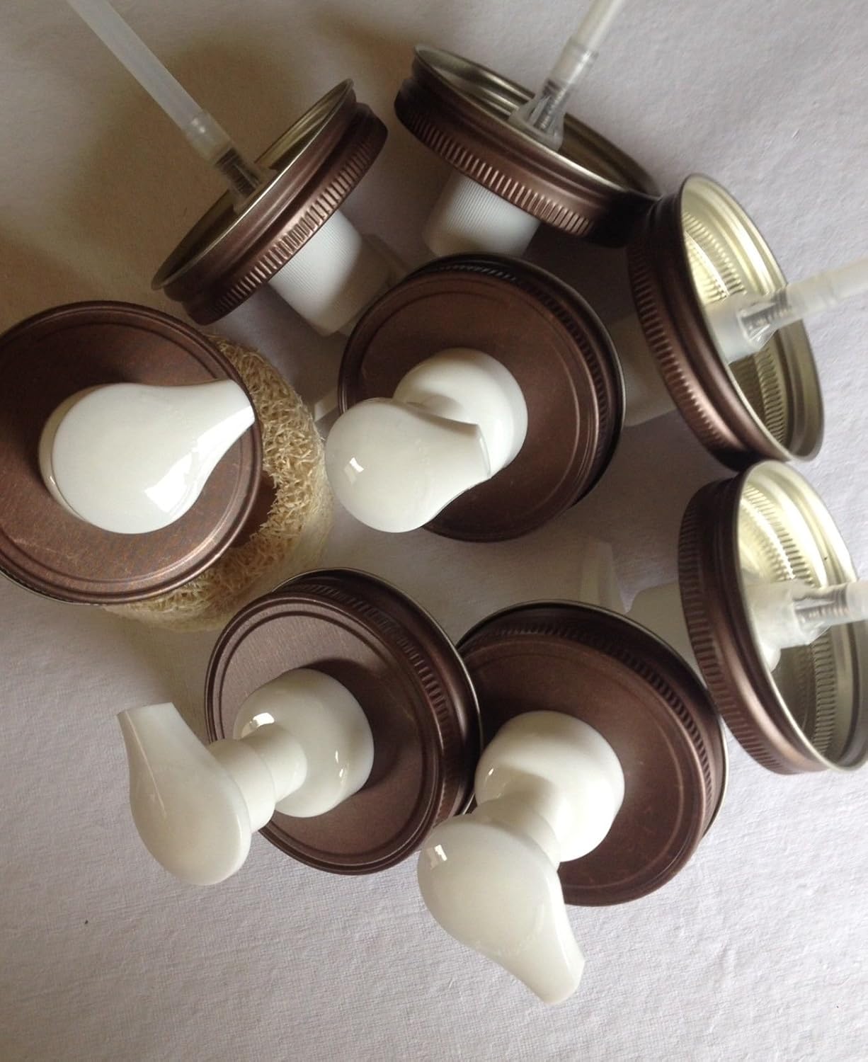 10 Mason Jar Foaming Soap Dispenser Lids 10 Pack of