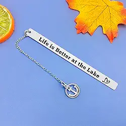 Presentes para amantes de barcos, âncora para amantes de livros, presente de velejador, presente de vida no lago, presente exclusivo para homens, mulheres, estudantes, sala de aula, prêmios escolares