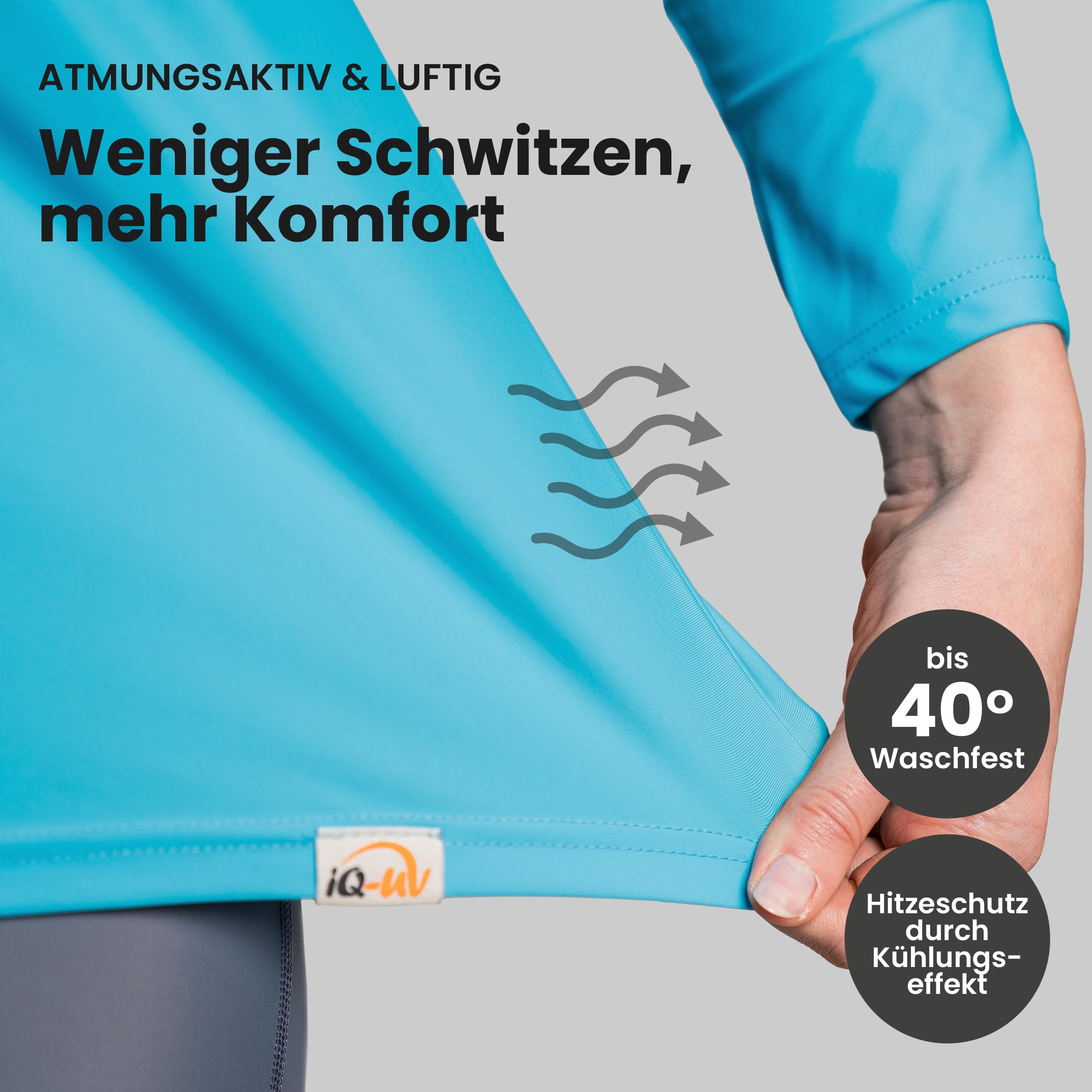 UV Aqua Zip Up Shirt Damen UV Shirt