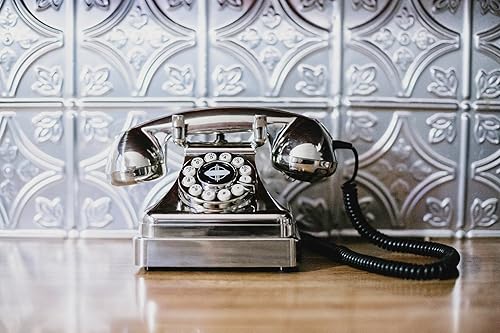 Miniatura 2 de Ooma Telo Air 2 con paquete de teléfono Retro Chrome Kettle. Teléfono inspirado en rotativo. Incluye servicio de teléfono residencial gratuito, paga