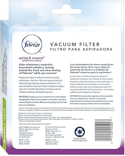 Miniatura 2 de BISSELL Febreze Style 1214 Cleanview  PowerGlide - Filtro de repuesto para mascotas 12141 color azul