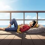 LUFFY Escape: Sunlit Grand Line Sailing – Ocean Breeze & Rolling Waves 4K Screensaver