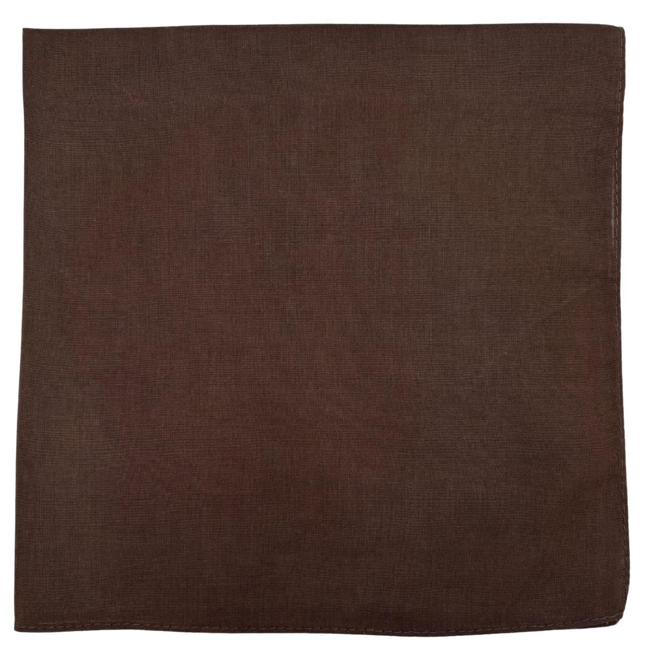 MDSTYLE 100% Cotton Solid Color Bandana for Men &amp; Women 22" x 22" Handkerchief Headband Scarf