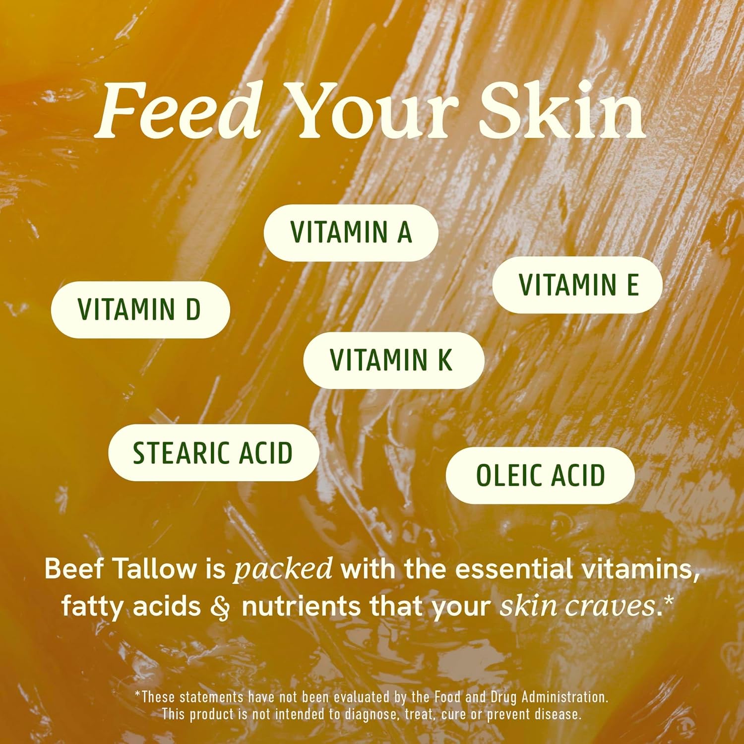 Beef Tallow Honey Balm | Face & Body | With Organic Honey, Beeswax & Olive Oil | Face Moisturizer & Body Balm | Grass Fed Beef Tallow for Skin Support | Paraben, BPA & Cruelty-Free | Unscented, 2 oz - Image 4