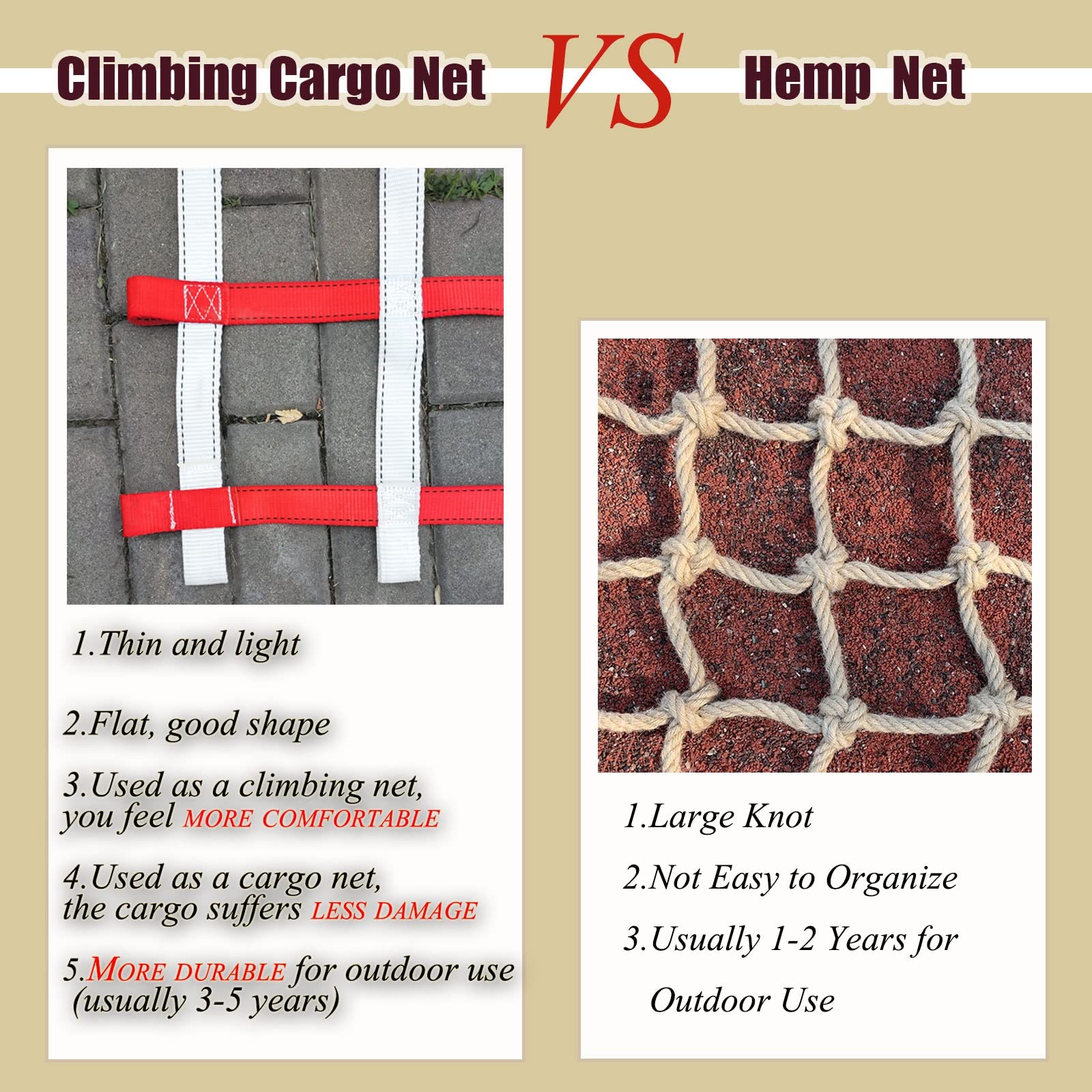 Scaletta da arrampicata resistente per set di altalene, 9 x 2,1 m, rete da corsa a ostacoli per la palestra della giungla, per bambini e adulti, accessorio di sicurezza per casa sull'albero e