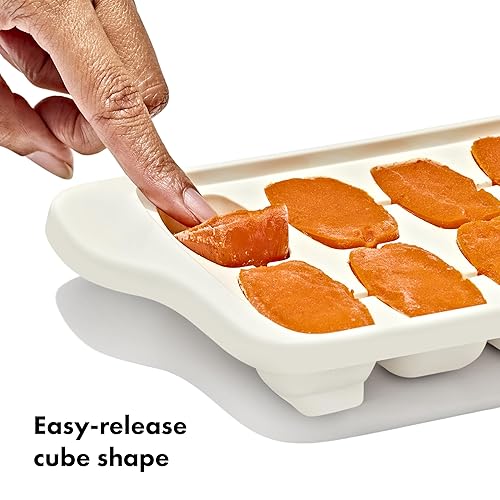 Miniatura 3 de OXO Tot Paquete de 2 bandejas congeladoras de alimentos para bebés - Opal