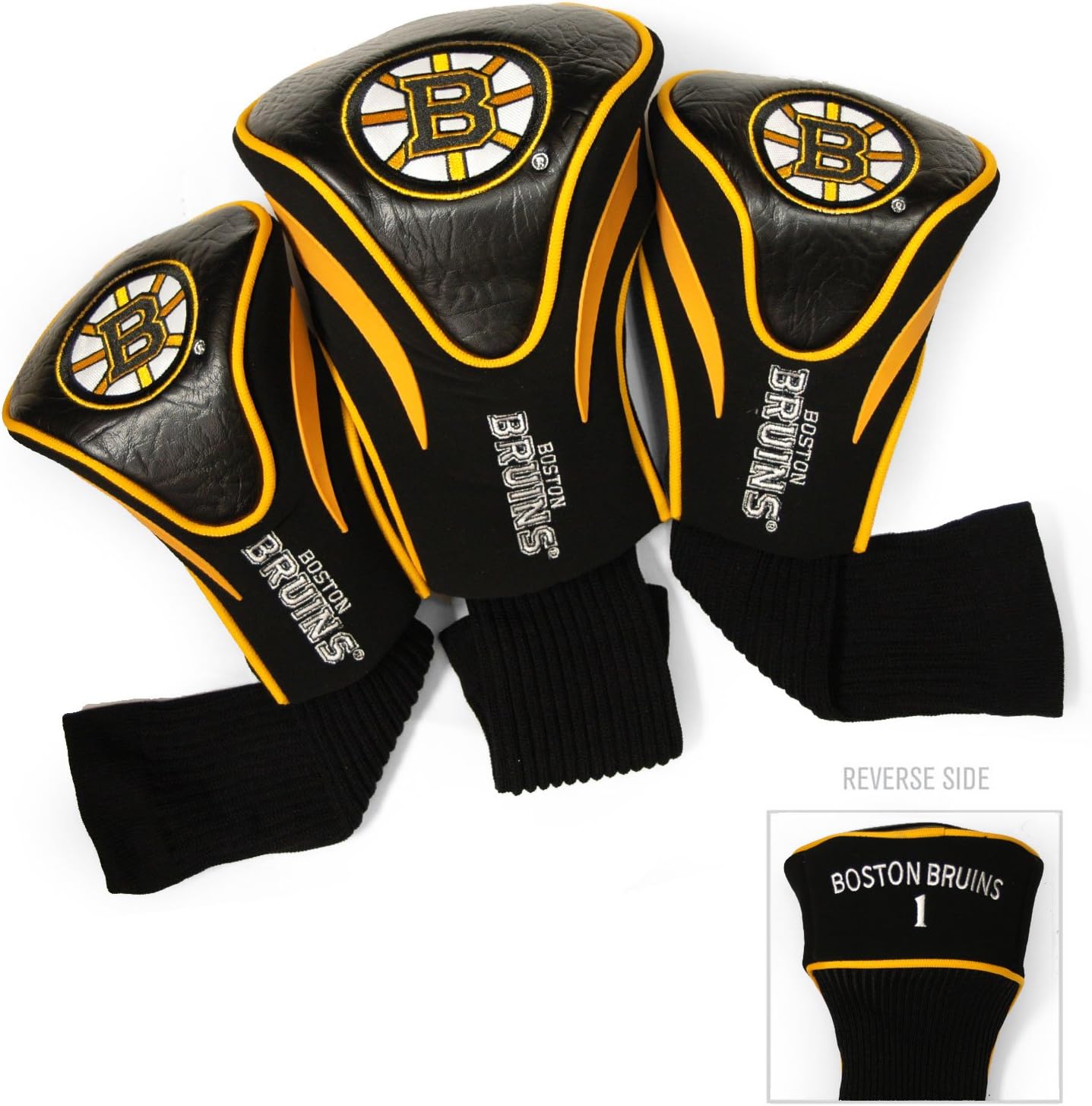 Team Golf NHL Numbered 1, 3, & X, Fits Oversized Drivers, Utility, Rescue & Fairway Clubs, Velour lined for Extra Club Protection