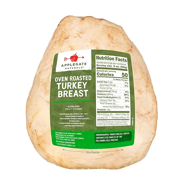 Applegate Farms Oven Roasted Turkey 2
