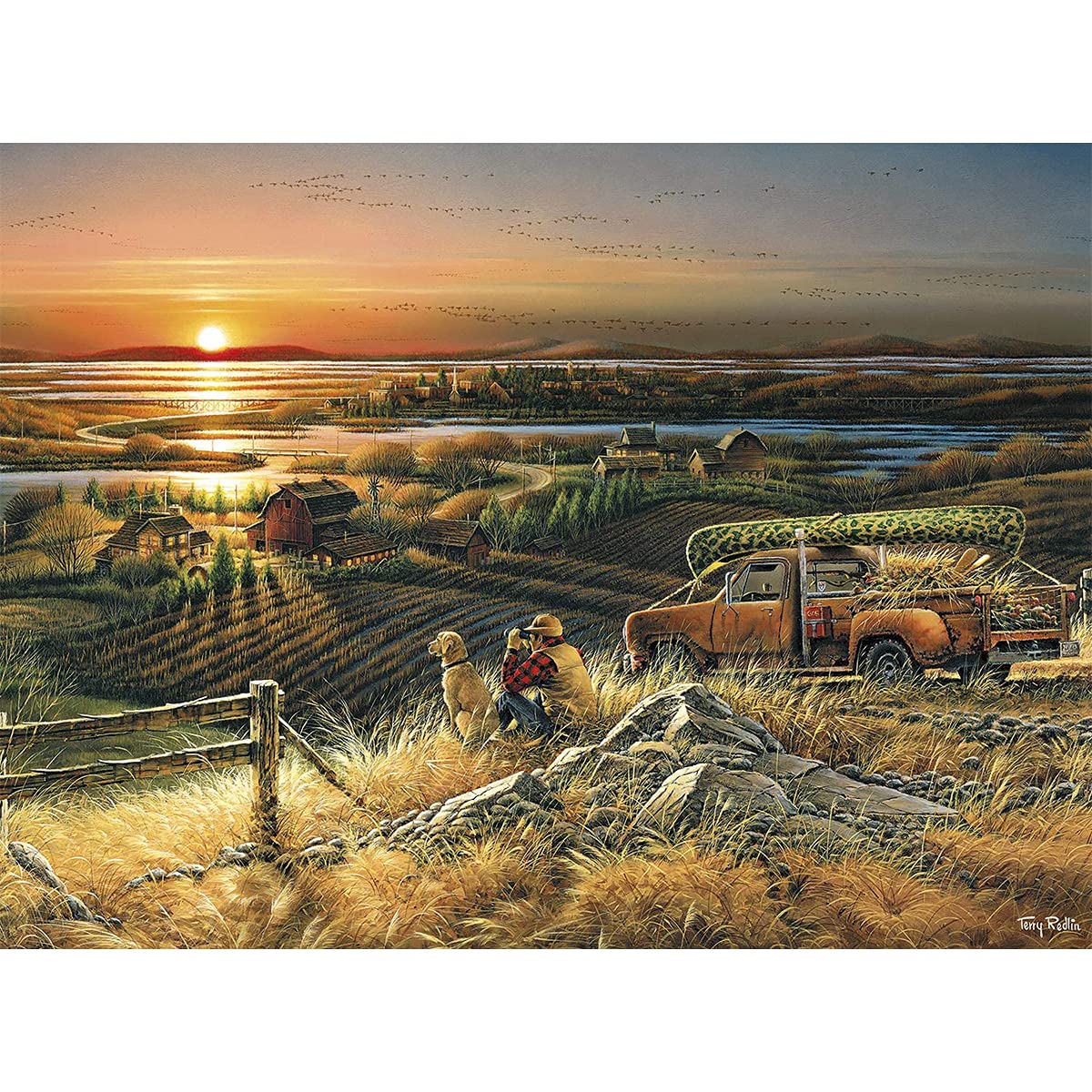 Amazon.co.jp: Buffalo Games ジグソーパズル テリー・レッドリン