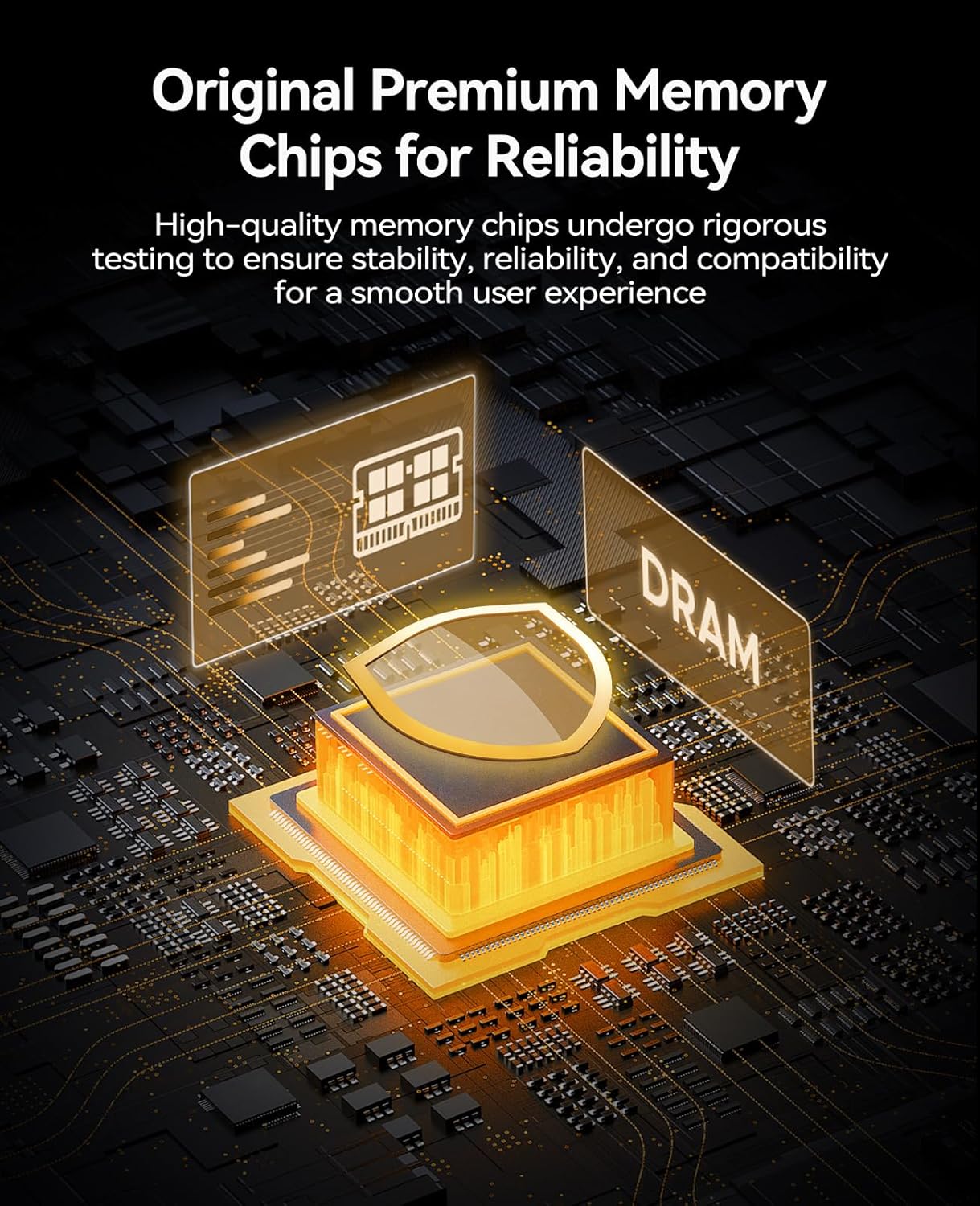 ORICO 32GB (2x16GB) DDR5 Laptop RAM Kit, 4800MHz CL40 1.1V SODIMM, On-Die ECC, 262-Pin High-Performance Memory for Laptops & Notebooks – LS500