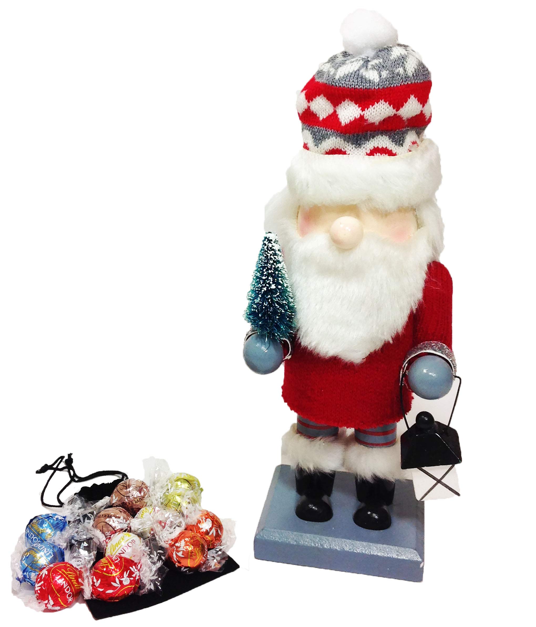 Buy Gnome Nutcracker and Lindt Lindor Gourmet Chocolate Truffles