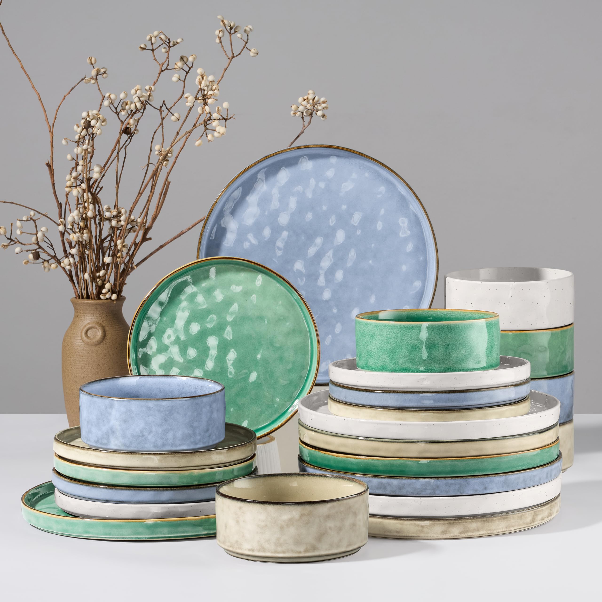 HaWare Dinnerware Sets Multicolor