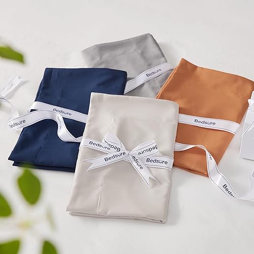 Miniatura 7 de Bedsure Queen Bedding Comforter Set - 7 Pieces Solid Grey Bed in a Bag Queen, Bed Set Queen with Quilted Fluffy Comforters, Sheets, Pillowcases &