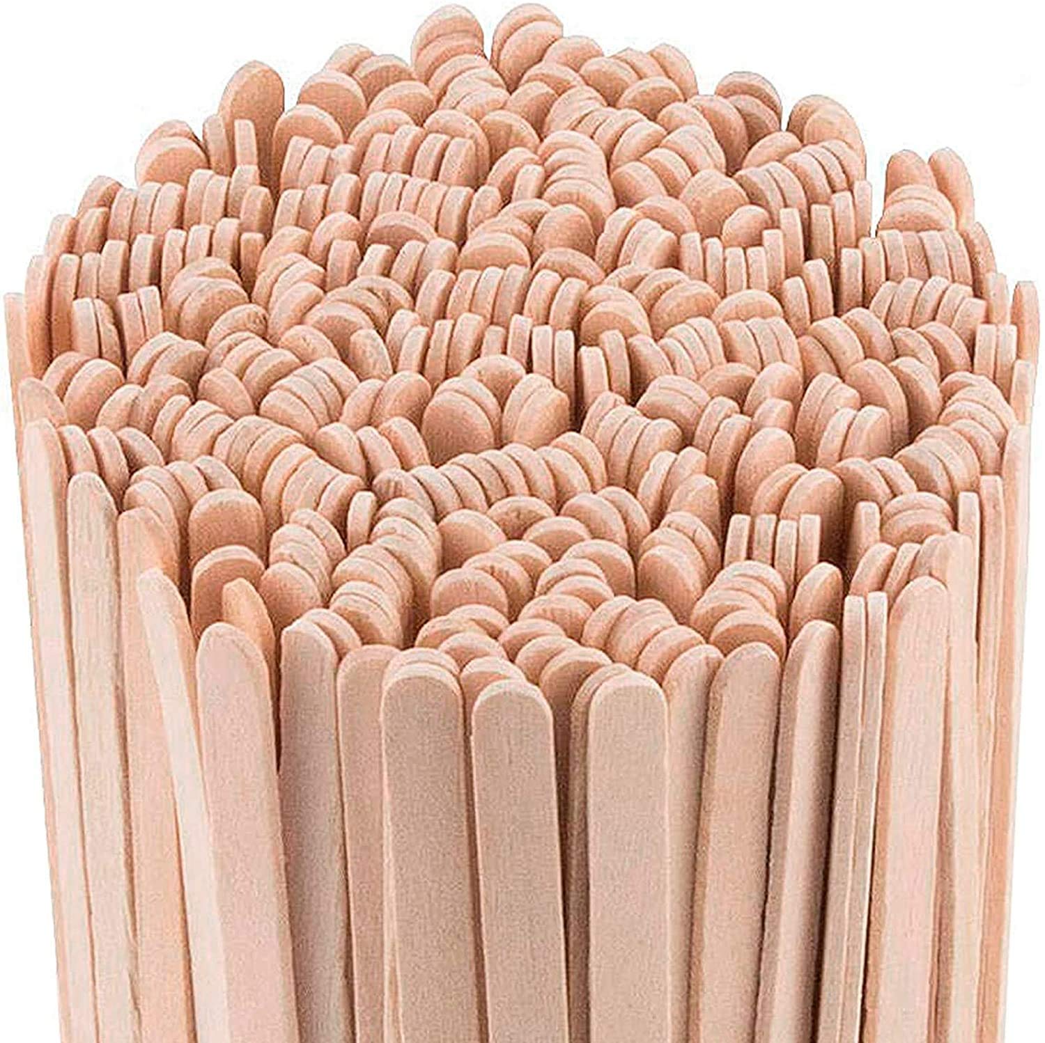 Khaana Packaging [110mm, 500 Pack] Coffee Stirrer Sticks | Disposable Birchwood Tea & Beverage Stirrer | Eco-Friendly Wooden Mixing Stick for Cold Coffee, Cocktails, Instant Drinks & Whipped Beverages-image-21