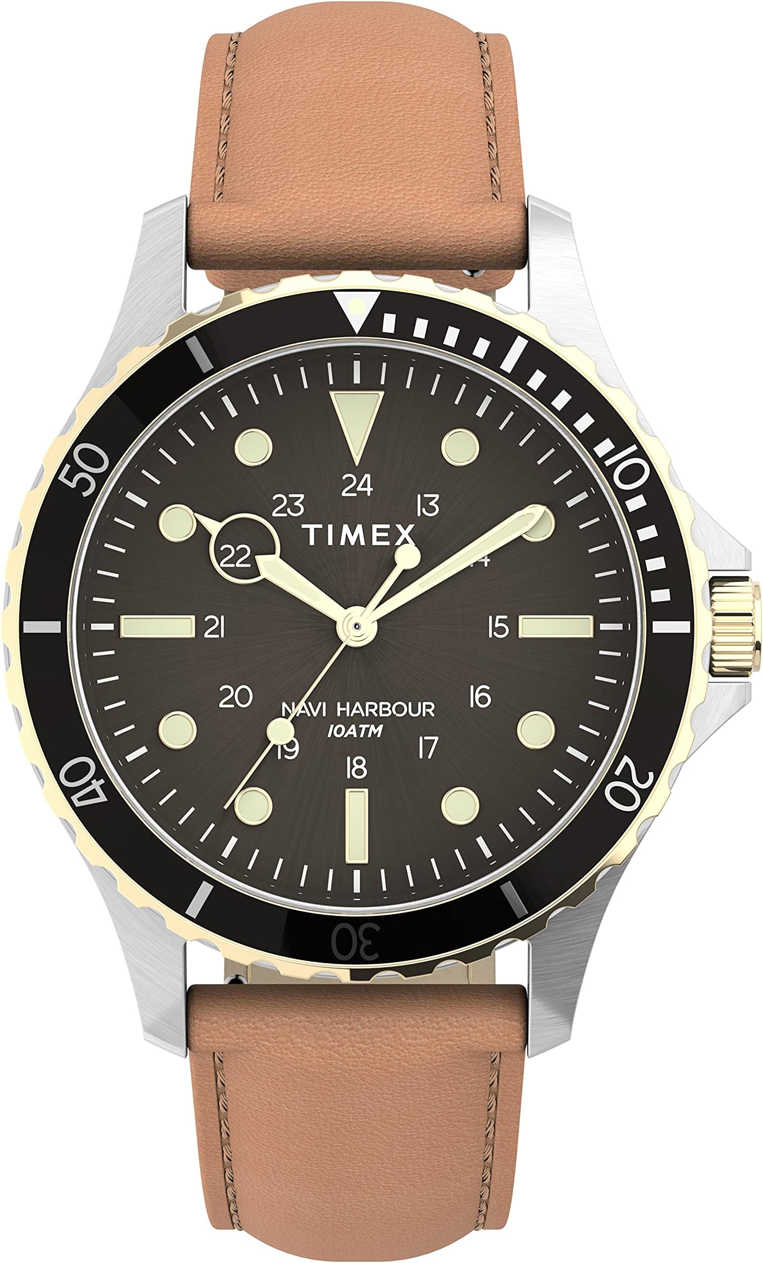Timex Men's Navi XL 41mm Analog Quartz Stainless Steel 20 Casual Watch