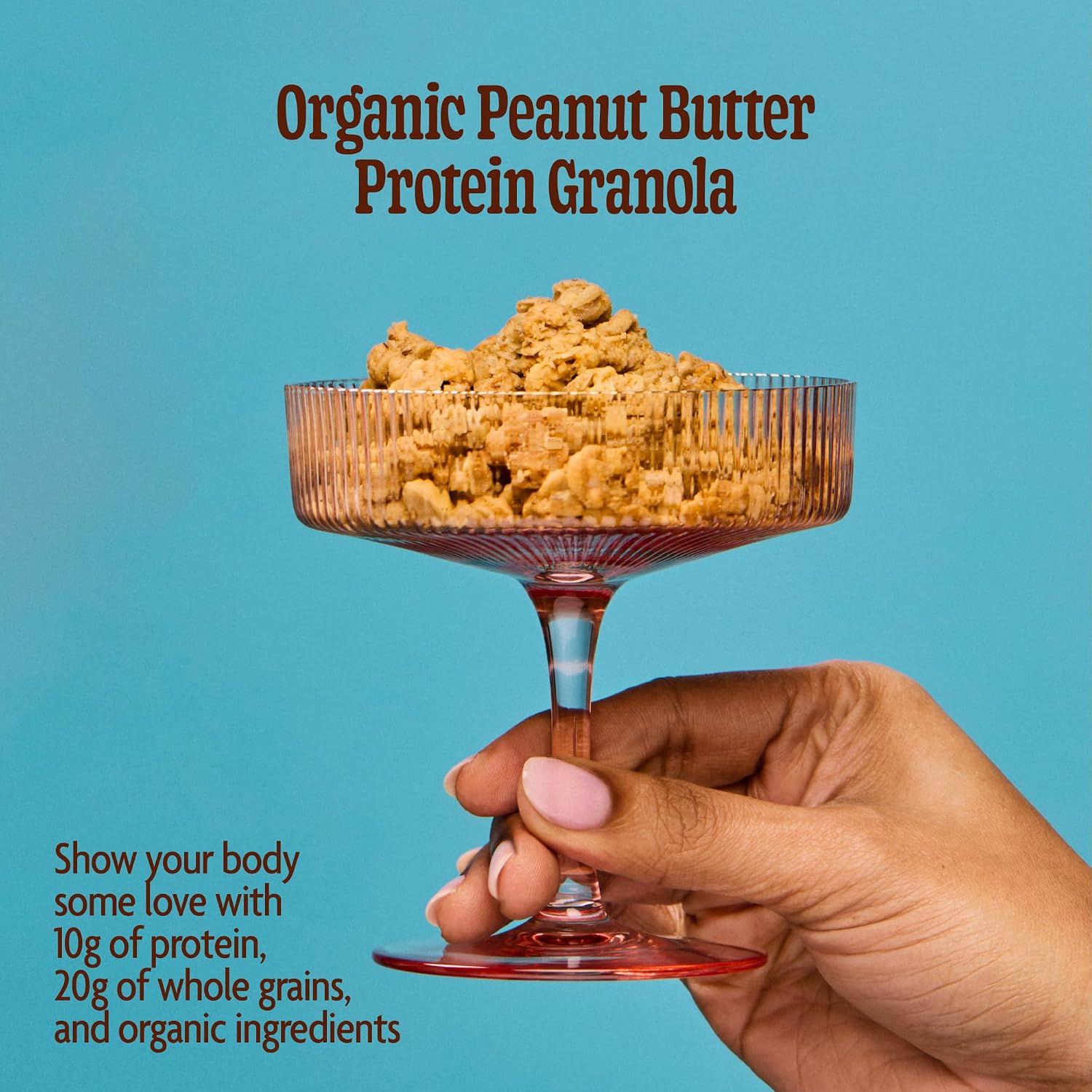 Love Crunch Organic Peanut Butter Protein Granola, 11 oz (Pack of 1) image 4