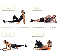 Vista 6 de Trigger Point Performance TriggerPoint GRID Ball Foam Massage Ball (5-Inch) , Orange