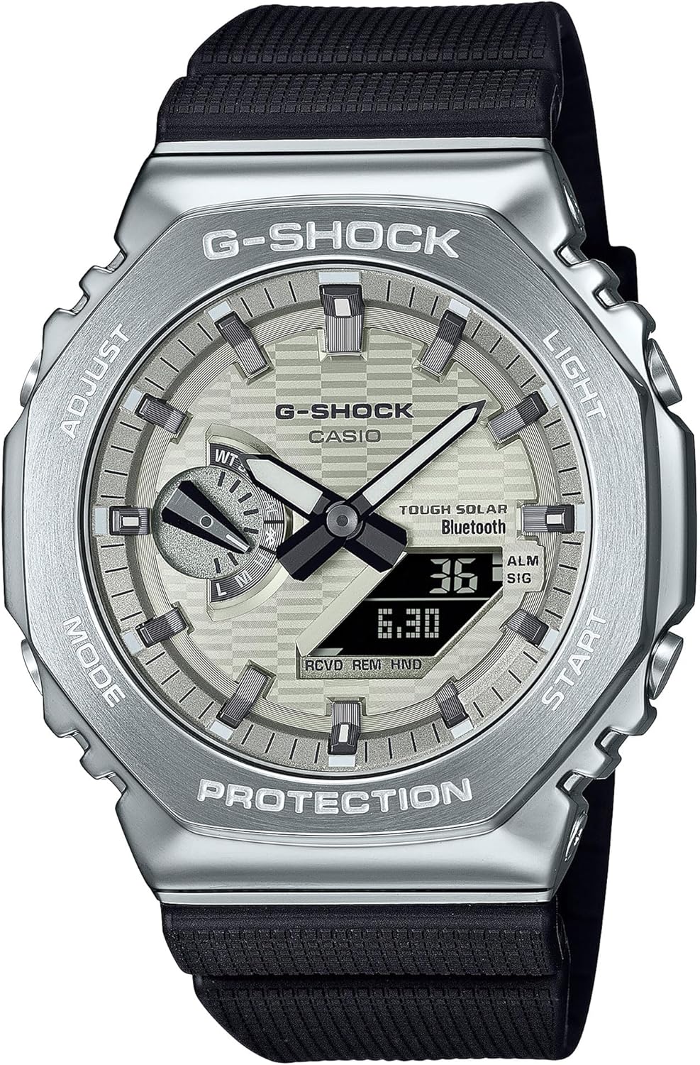 Casio G-Shock G-Steel Octagonal Watch GBM2100A-8B - Image 1 of 3