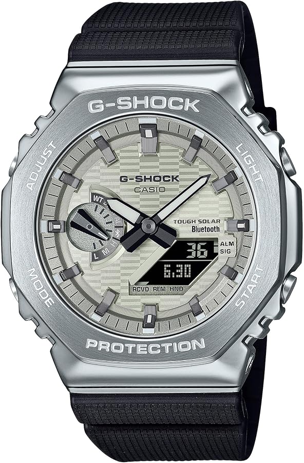 Amazon.com: Casio G-Shock G-Steel Octagonal Watch GBM2100A-8B