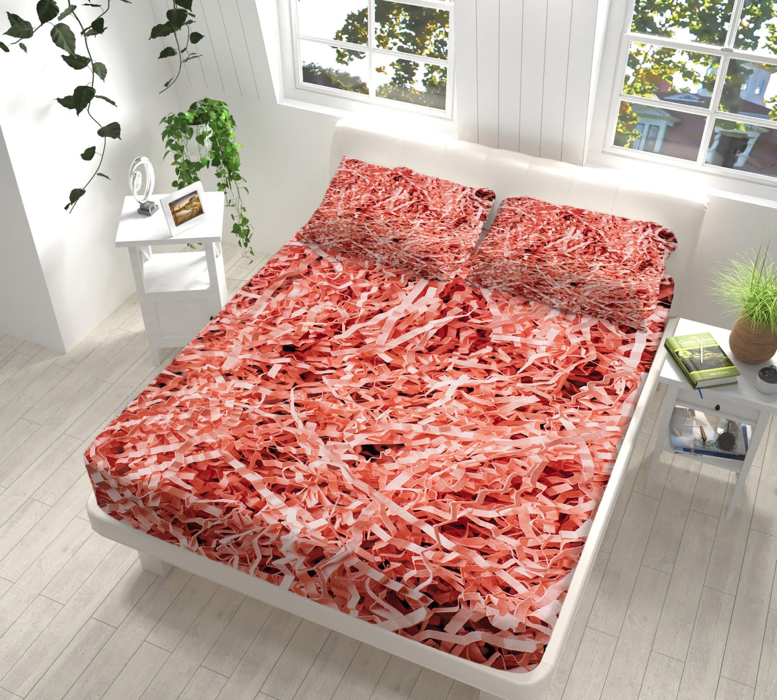 Spannbetttuch 100x200 Rot Spannbettlaken 100x200cm Bettlaken Mikrofaser Atmungsaktiv Bed Linen Knitterfrei Matratzenbezug Waschbar Bed Sheets 30cm Extra Tiefe Spannbetttücher