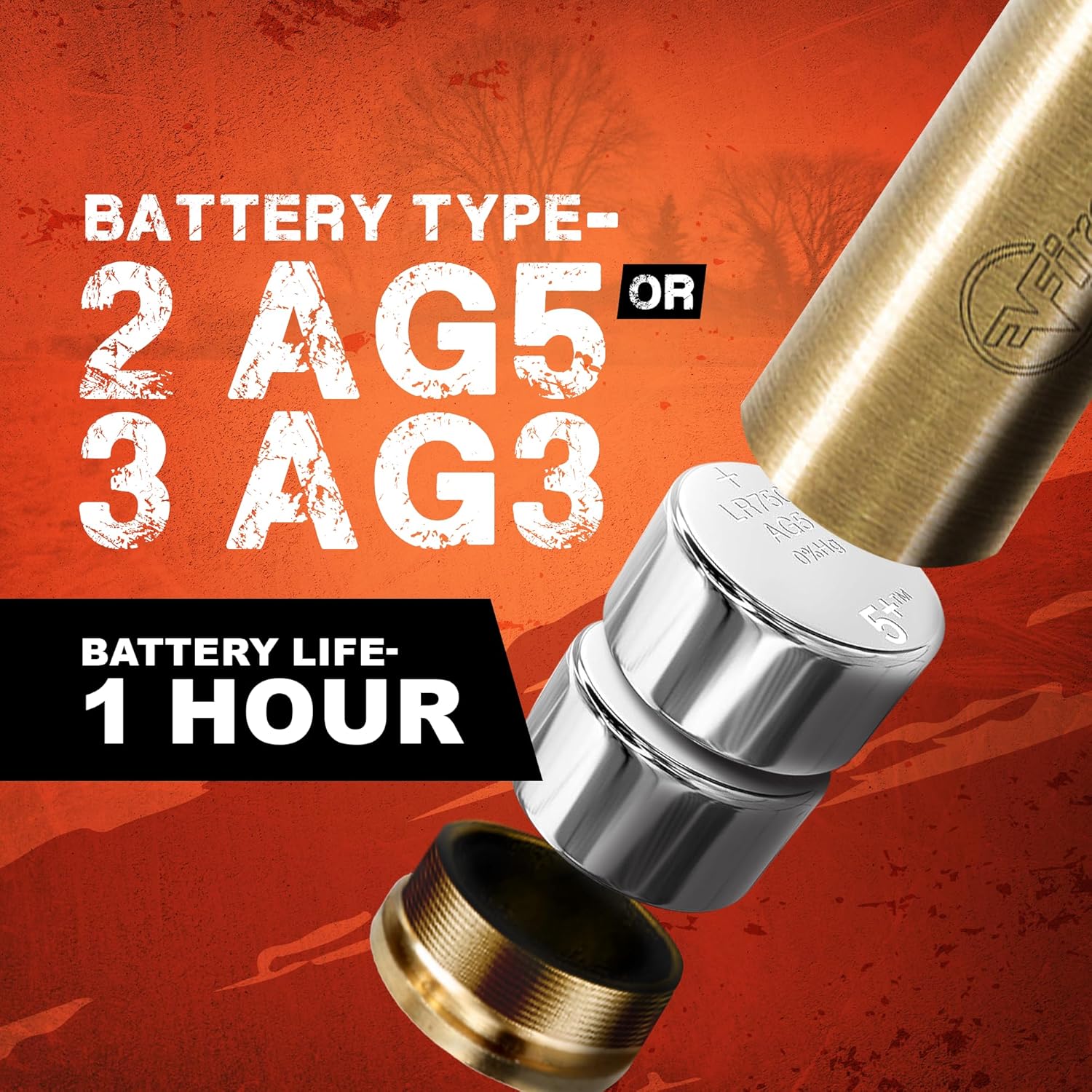 Firefield 30-06 in-Chamber Brass Boresight with Red Laser