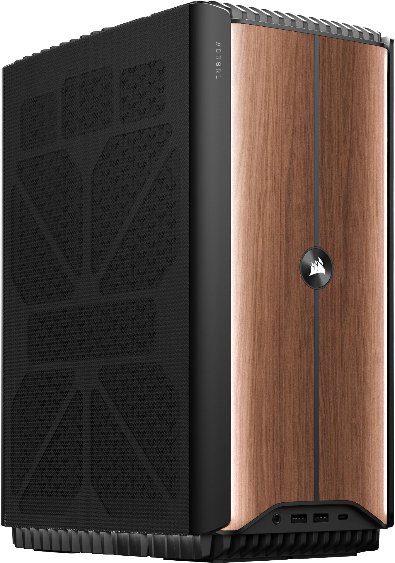 Corsair ONE a600 PC da Gioco – CPU AMD Ryzen 7 9800X3D Raffreddata a Liquido – GPU NVIDIA GeForce RTX 5080 Raffreddata a Liquido – 64 GB di Memoria VENGEANCE DDR5 – 2+2TB di SSD M.2 – Legno Scuro