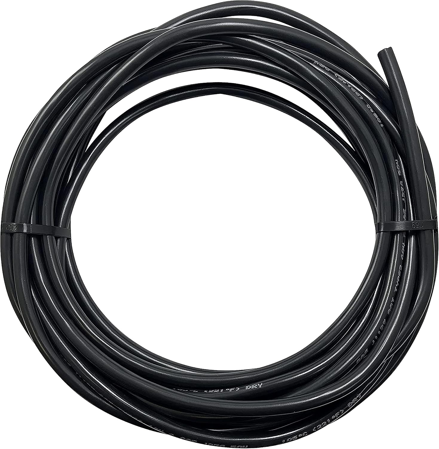 Sherco-Auto Automotive Battery Cable Black 2 AWG Gauge Negative Wire - 25 FT - Made in USA