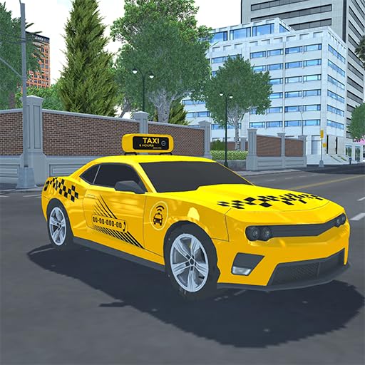 Taxi Car Driving Passenger Transport
