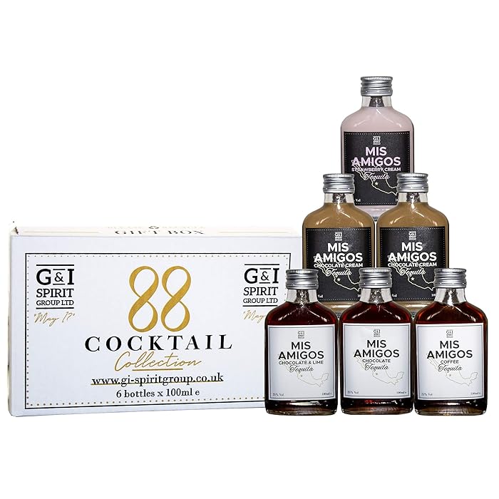 Buy Tequila Cocktail Gift Set Case of 6 x 100ml Bottles from Mis