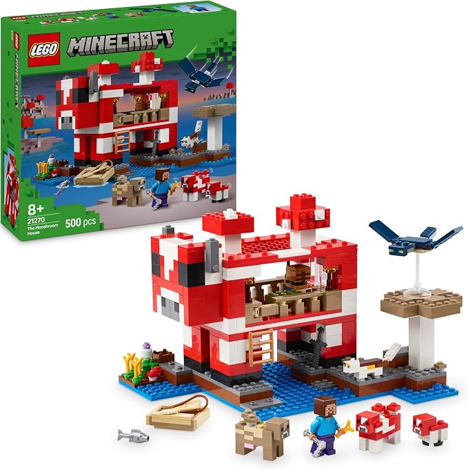 LEGO Minecraft Het Paddenstoelhuis 21270