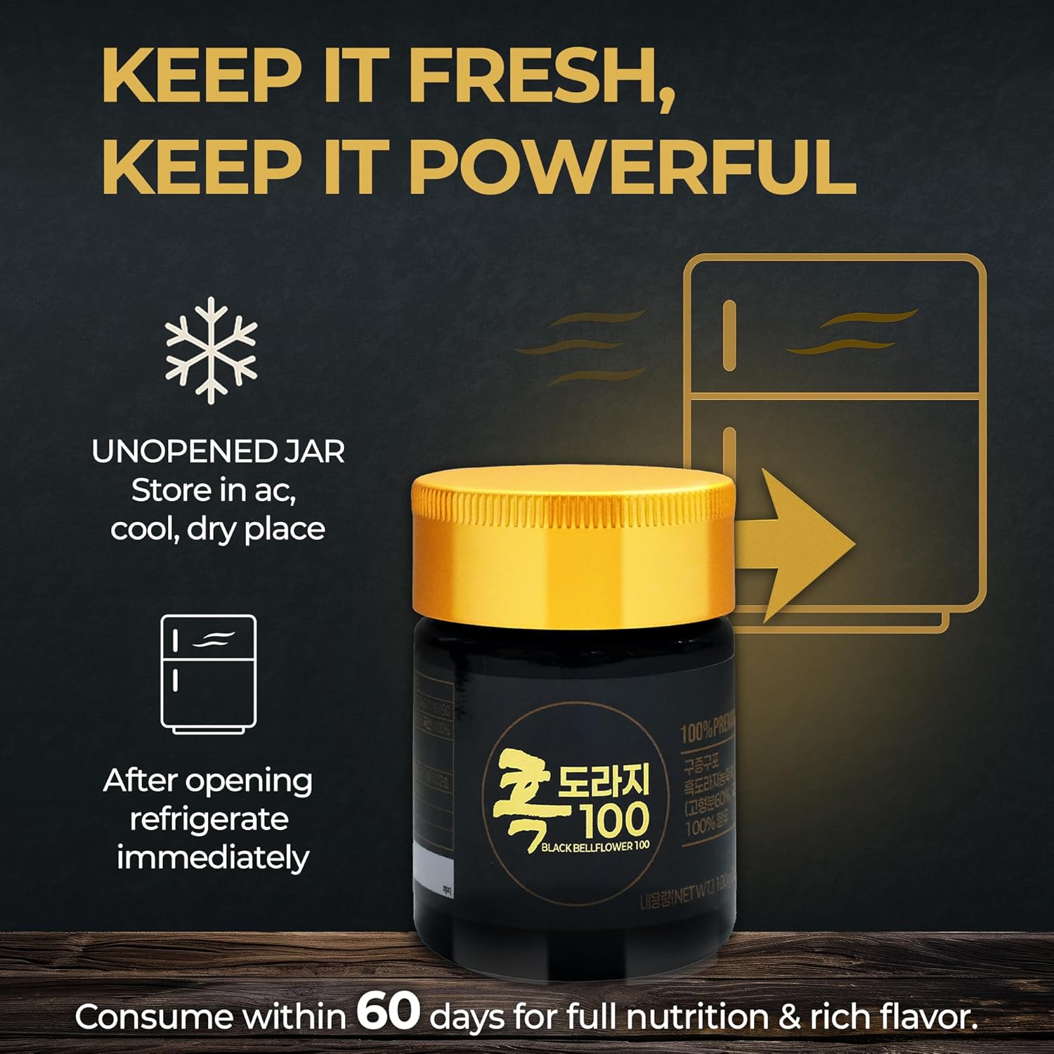 Korean Black Bellflower Root Extract 100g (3.53oz), Premium Doraji Concentrate, Herbal Syrup & Tea for Daily Wellness - Image 6