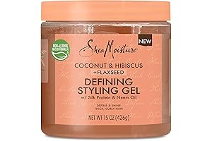 SheaMoisture Defining Hair Styling Gel for Thick, Curly Hair