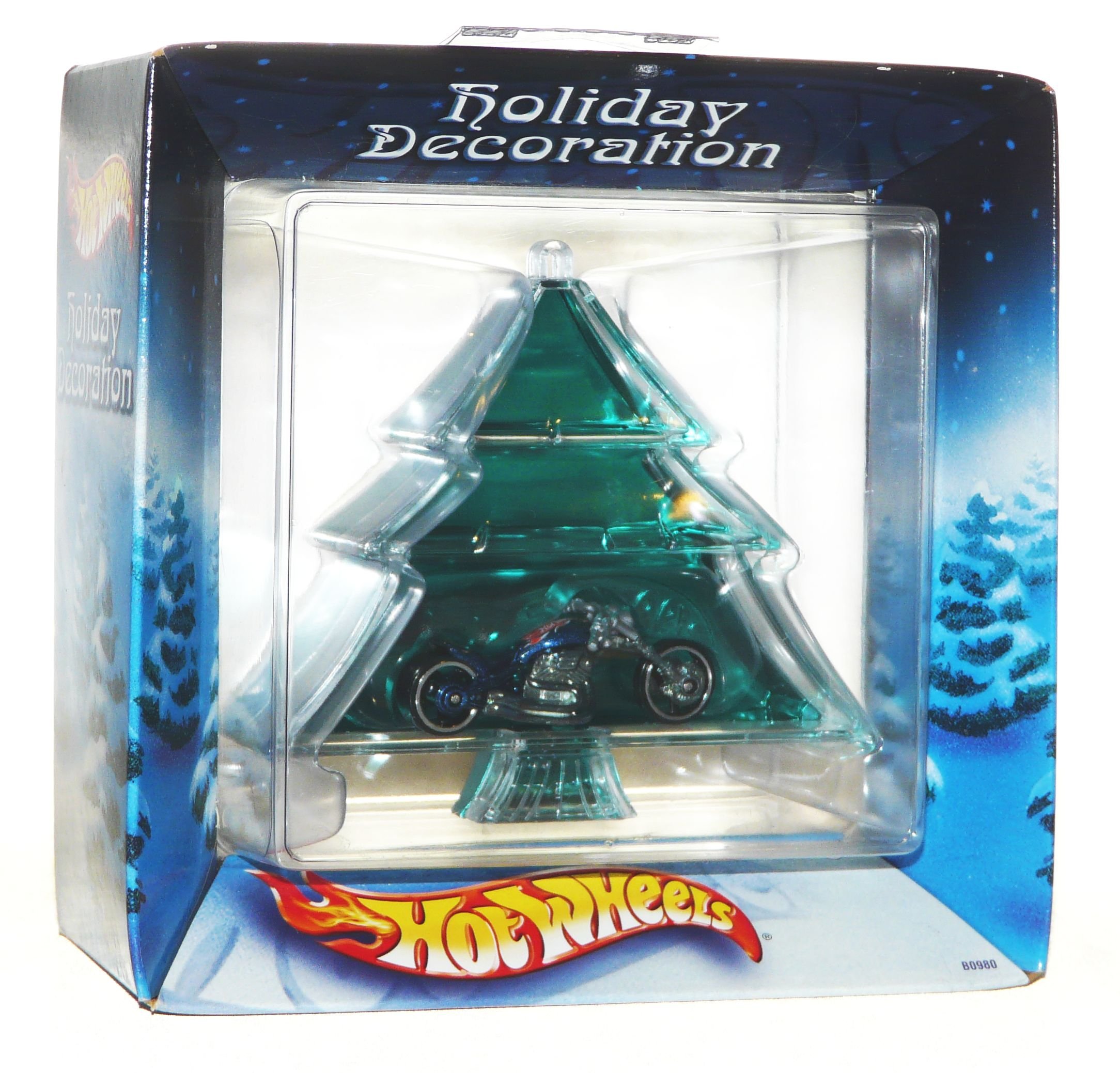 Amazon.co.jp: 2002ホットWheelsクリスマスオーナメント – ブルー