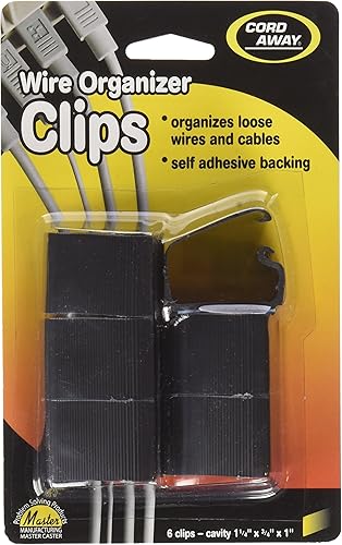 Miniatura 3 de Clips de alambre autoadhesivos, paquete de 6, 2 paquetes