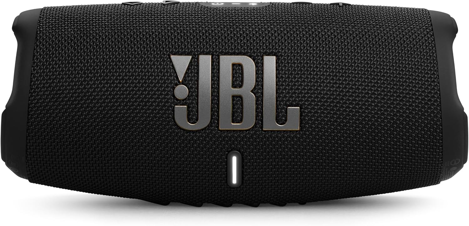 JBL Charge 5 Wi-Fi - Portable Wi-Fi and Bluetooth Speaker - Black - Image 8