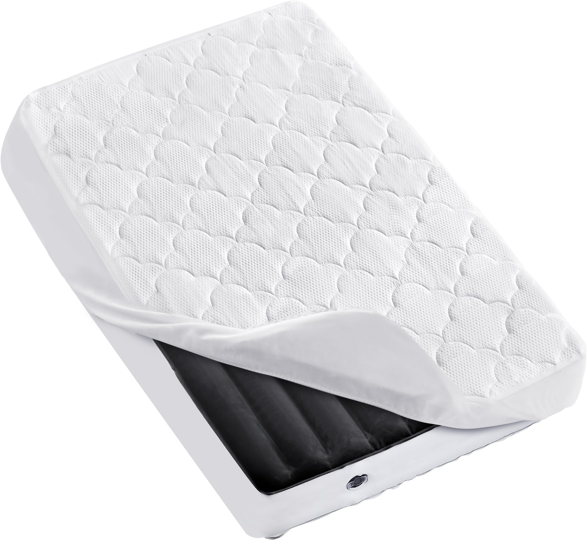 Toddler Travel Kids Air Mattress Protector Waterproof, Compatible with SlumberTot Toddler Blow Up Mattress Inflatable Kids Travel Bed