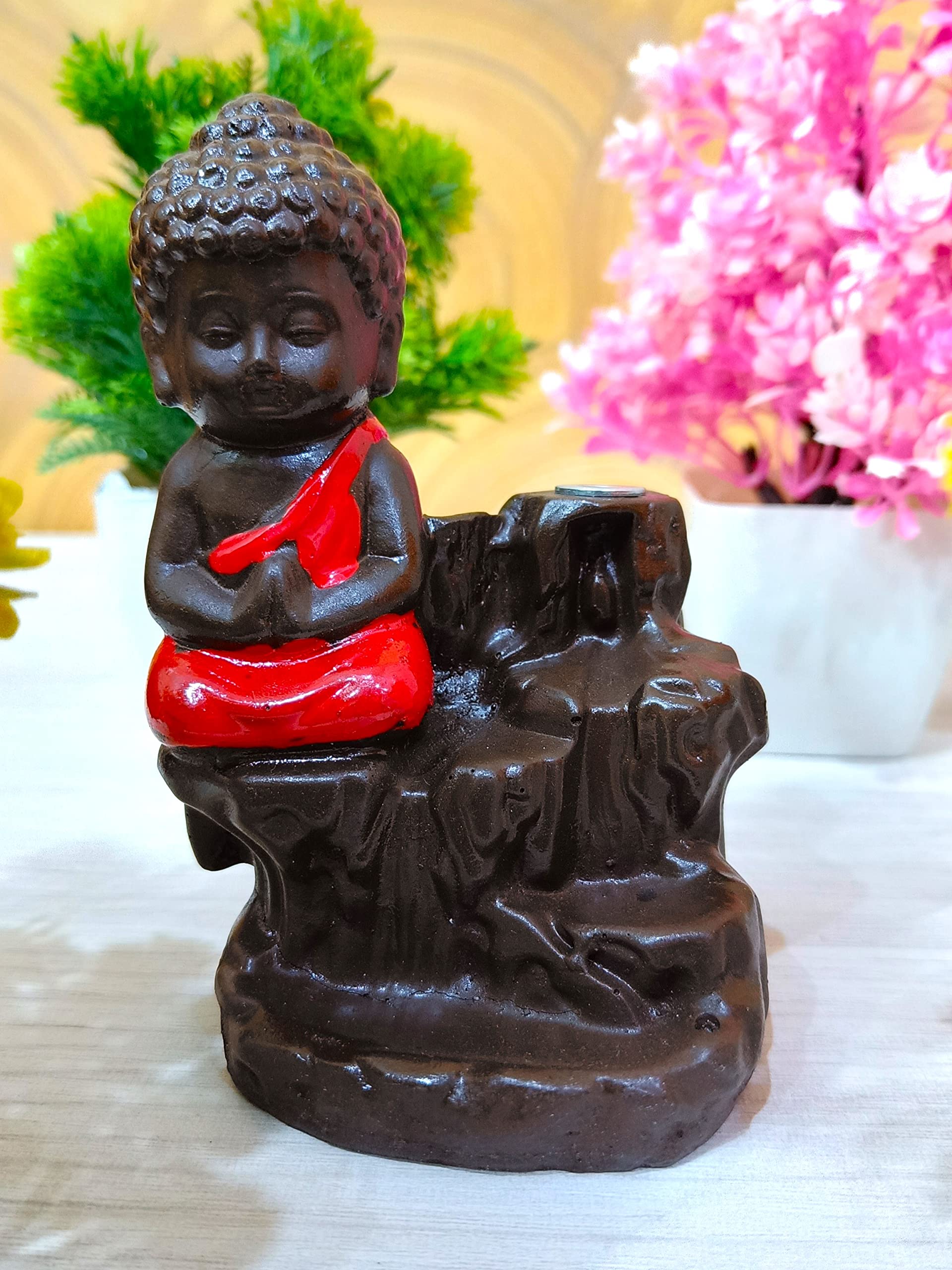 See full amazon price history chart for PICKARTME Polyresin Buddha Smoke Fountain Backflow Incense Burner Idol with 10 Smoke Back Flow Scented Cone(Red) PICKARTME Polyresin Buddha Smoke Fountain Backflow Incense Burner Idol with 10 Smoke Back Flow Scented Cone(Red) (B0BWMP2W1X) Amazon Price History, Amazon Price Tracker