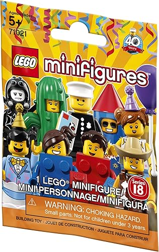 Miniatura 2 de LEGO Minifigure Serie 18: Fiesta - 1 Figura Kit de Construcción 7 piezas