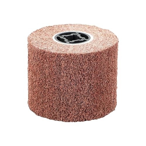 Miniatura 8 de SALI Alambre no tejido Dibujo abrasivo Pulido Bruñido Rueda Cepillo de aleta Cepillo de alambre Herramienta de acondicionamiento de superficie de