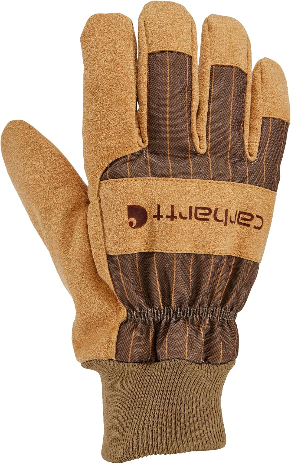 Carhartt Men's GW0827M Insulated Synthetic Suede Knit Cuff Glove - Image 2