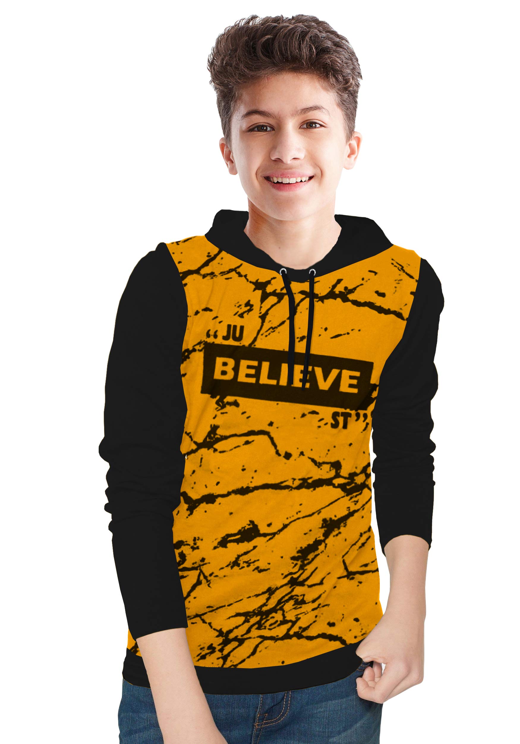 BLIVEBoys Cotton Blend Hooded Sweatshirt