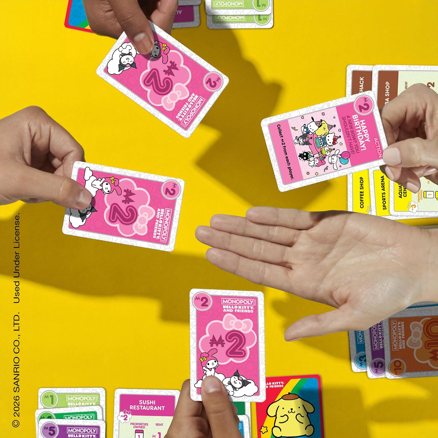 Monopoly Deal: Hello Kitty and Friends Edition Card Game