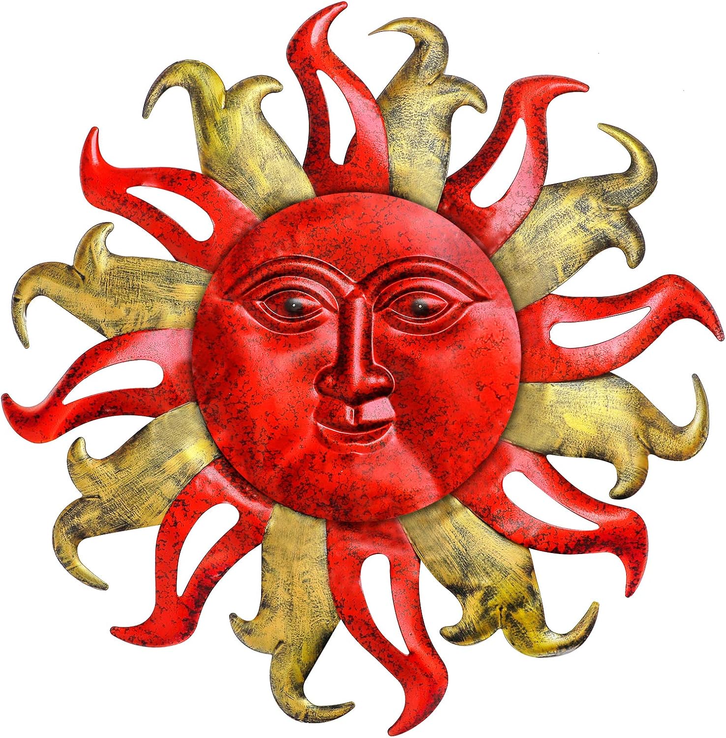 Buy Aboxoo Metal Wall Art Sun Decor Sun Face Wall Plaque Sculpture Statues Large Hanging Decorations For Indoor Outdoor Home Garden Decor 21inch Online At Lowest Price In Indonesia B08sqbzyqy Buy Aboxoo Metal Wall Art Sun Decor Sun Face Wall Plaque Sculpture Statues Large Hanging Decorations For Indoor Outdoor Home Garden Decor 21inch Online At Lowest Price In Indonesia B08sqbzyqy