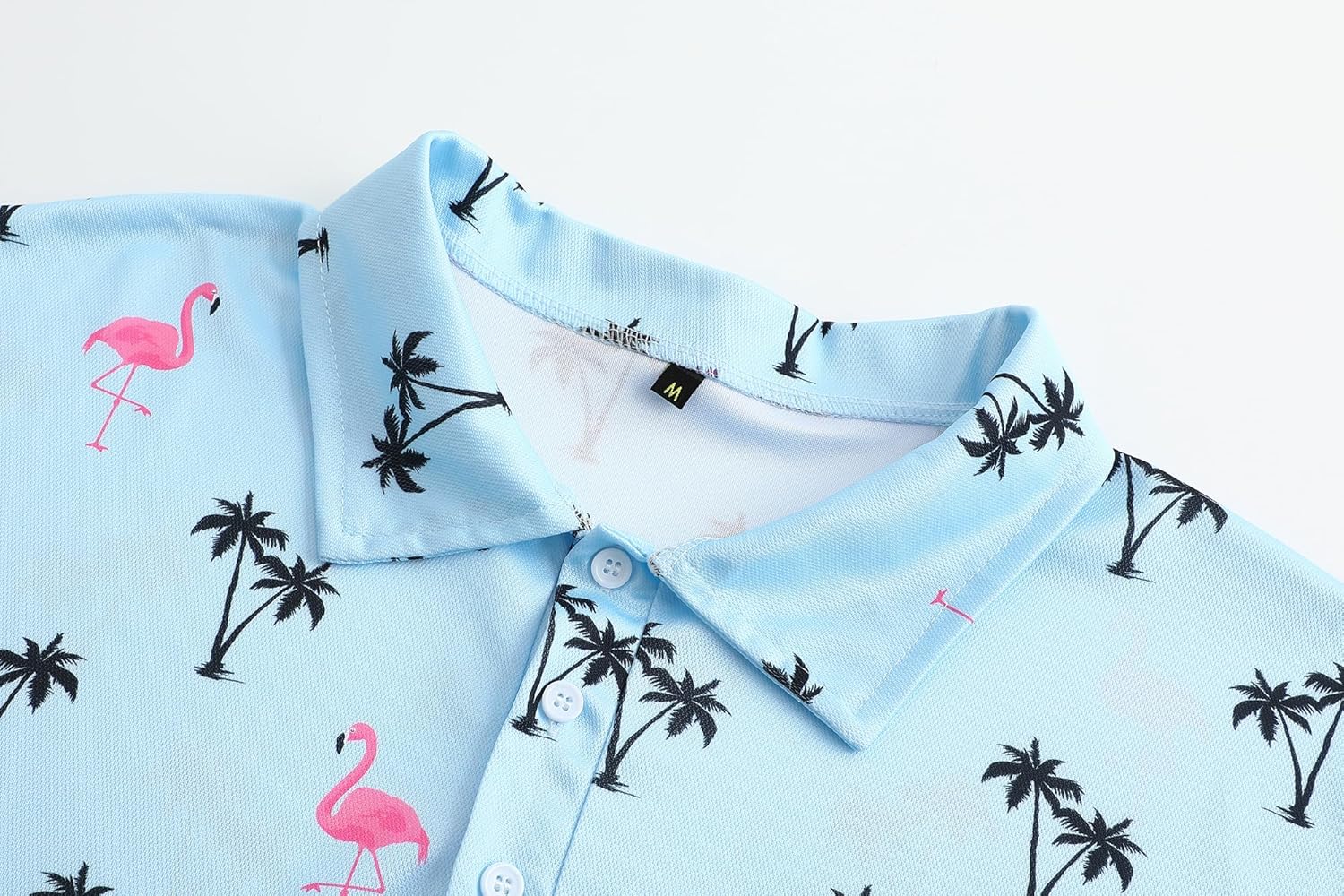 Golf Shirts for Men Dry Fit Mens Golf Shirt Short Sleeve Funny Golf Polo Shirts - Image 3