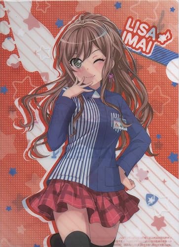 Amazon クリアファイル クリアファイル Bang Dream バンドリ ガールズバンドパーティ ローソン 今井リサ アニメ 萌えグッズ 通販