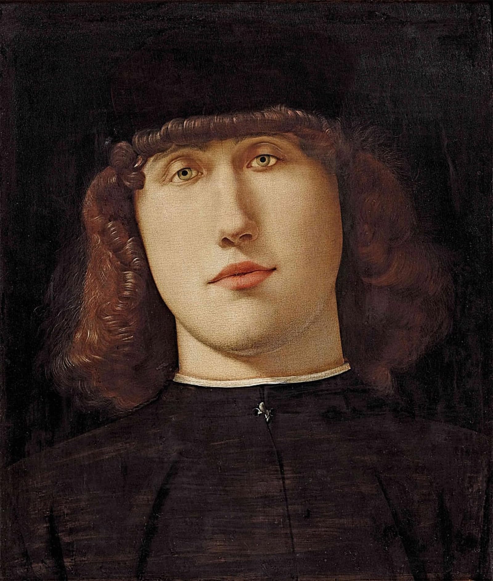 SERENDIPITP Abstract Painting Mural Print Picture Wall Decor Painting Portrait of a Young Man by Famous Artist Vintage Wall Artwork for Home Decor 60x90cm
