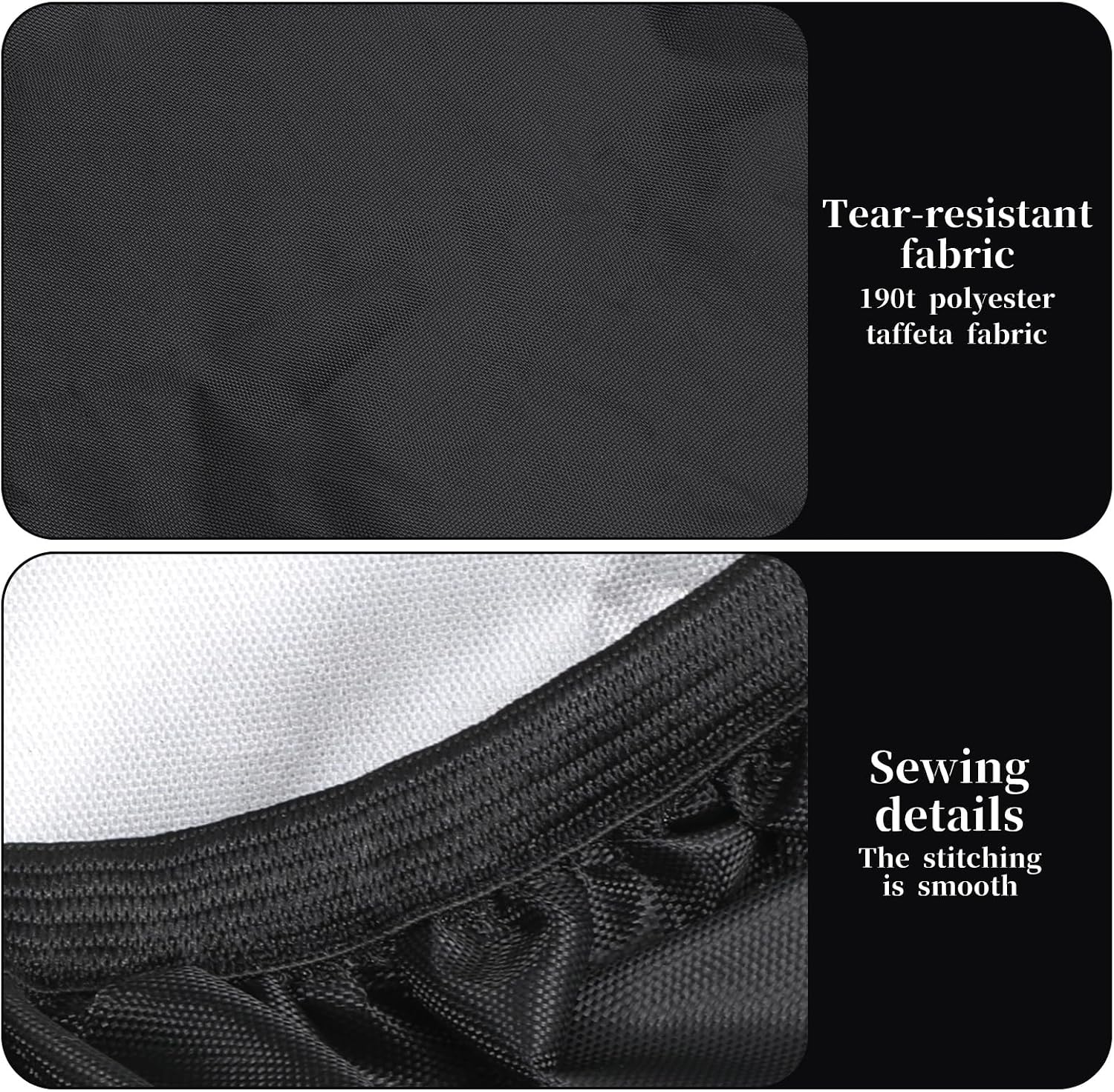 Xthrotsenk 2Pcs Waterproof Backpack Covers Rain Cover for Backpack Reflective Outdoor Pack Cover Raincover for Hiking Camping Cycling with Reflective Strip