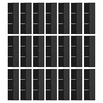 21PCS Asphalt Roofing Tiles Shingles for Roof House Protection and Repair Tiles Shed Decor,Garage Storage Asphalt Shingles,39.4"x13.1",Thickness 0.1,Black